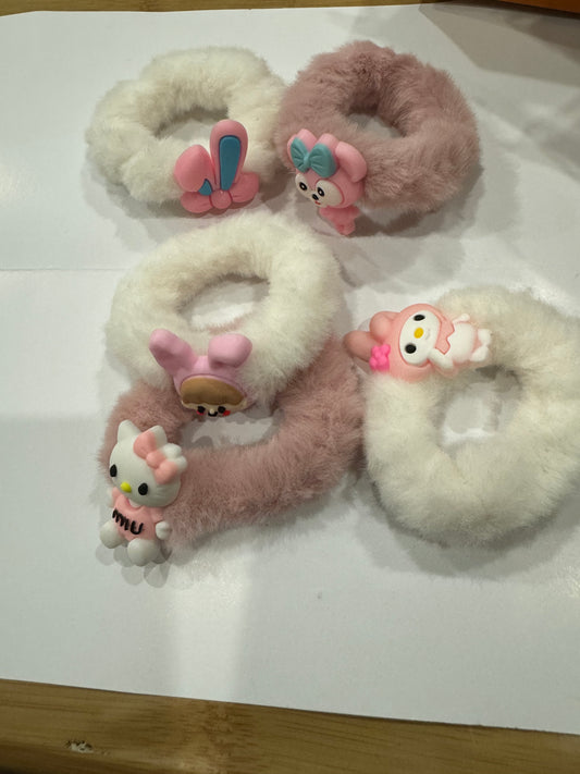 5 pcs  Hair accesories cute cartoon desing