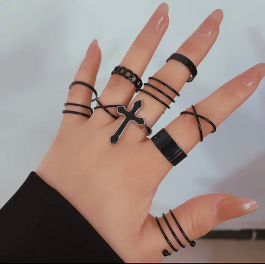 Lyra Black Rings